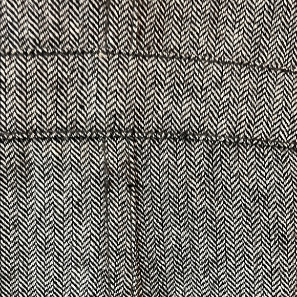 Y2k Fossil Gray Tailored Wool Blend Blazer with Notched Lapel - Size Small - Picture 13 of 14